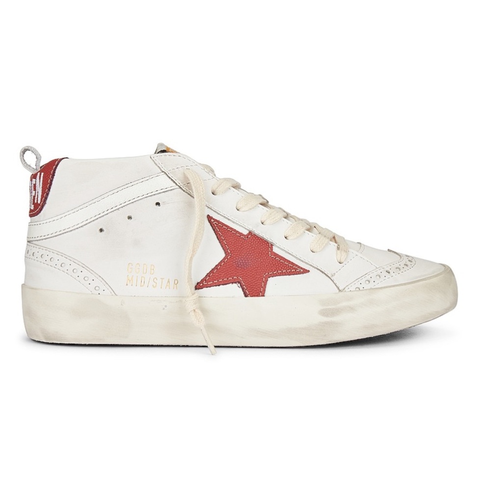ISO (NOT FOR SALE) golden goose midstar red SIZE 36